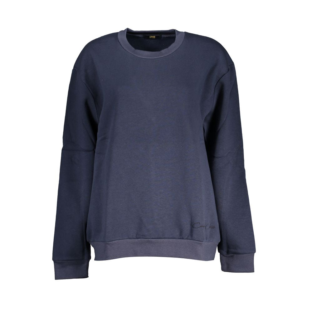 Cavalli Class Blu Polyester Woman Sweatshirt - Luxe Nova