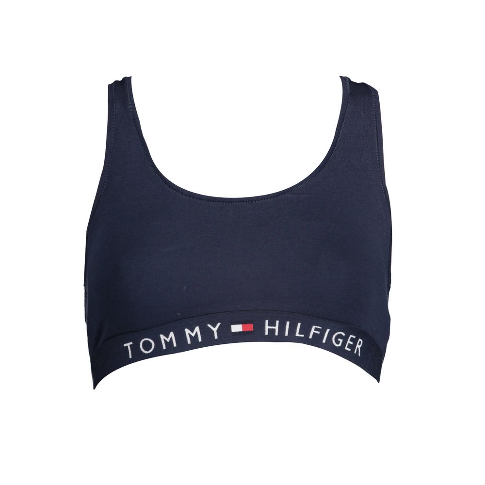 Tommy Hilfiger Blu Cotone Women Sports Bra - Luxe Nova
