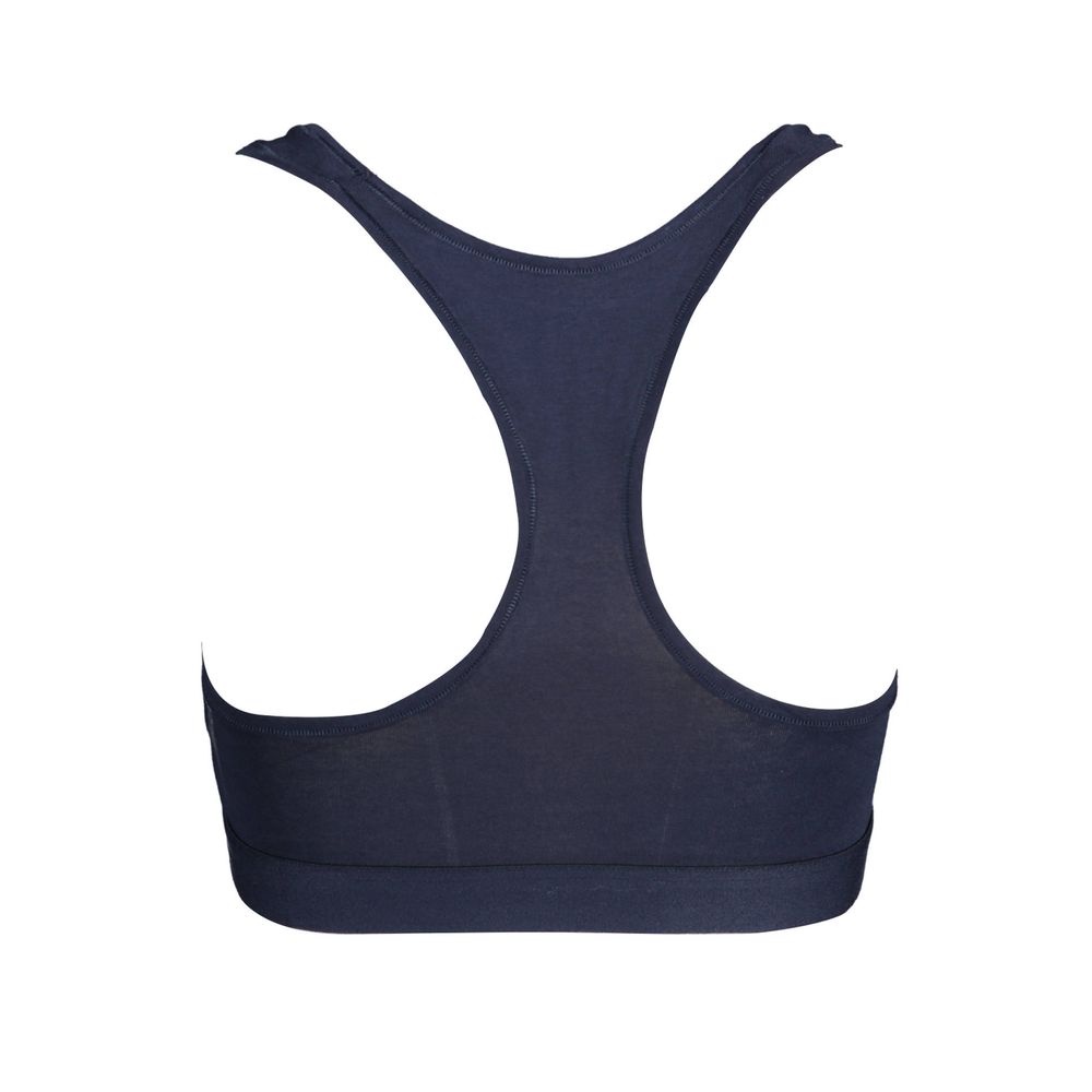 Tommy Hilfiger Blu Cotone Women Sports Bra - Luxe Nova