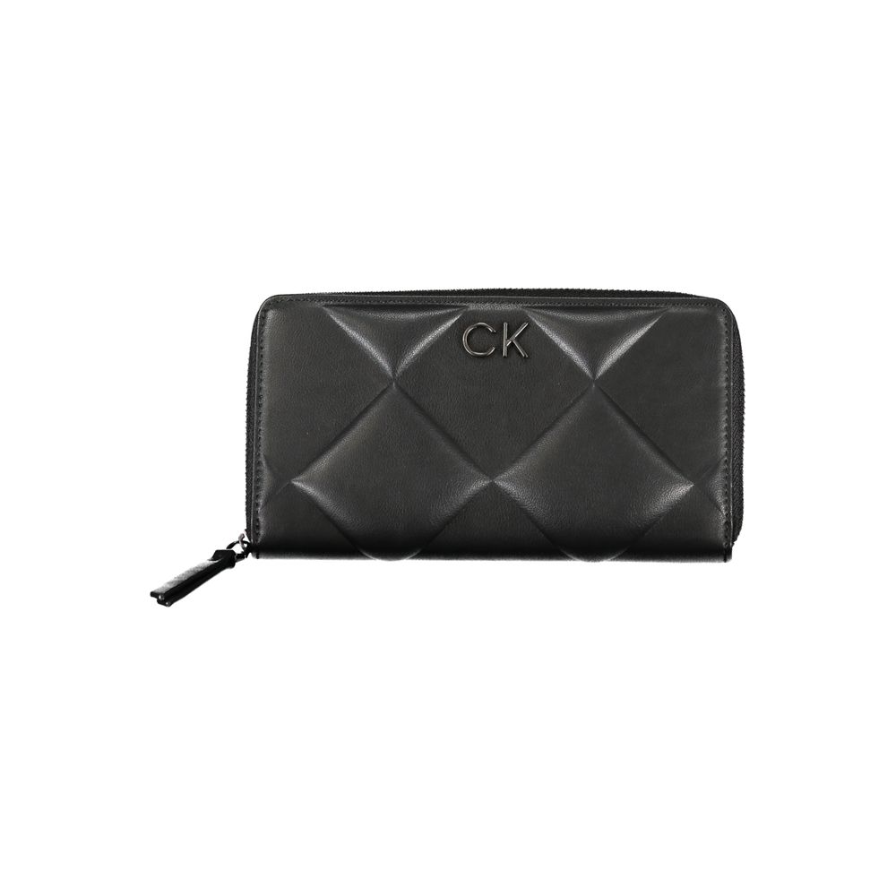Calvin Klein Black Polyester Women Wallet - Luxe Nova