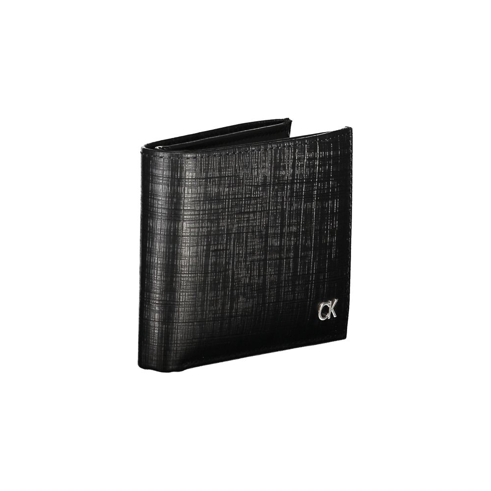 Calvin Klein Nero Leather Men's Wallet - Luxe Nova