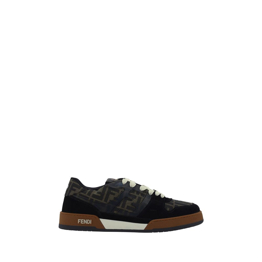Fendi Multicolor Calf Leather Bos Taurus Low Top Sneakers - Luxe Nova