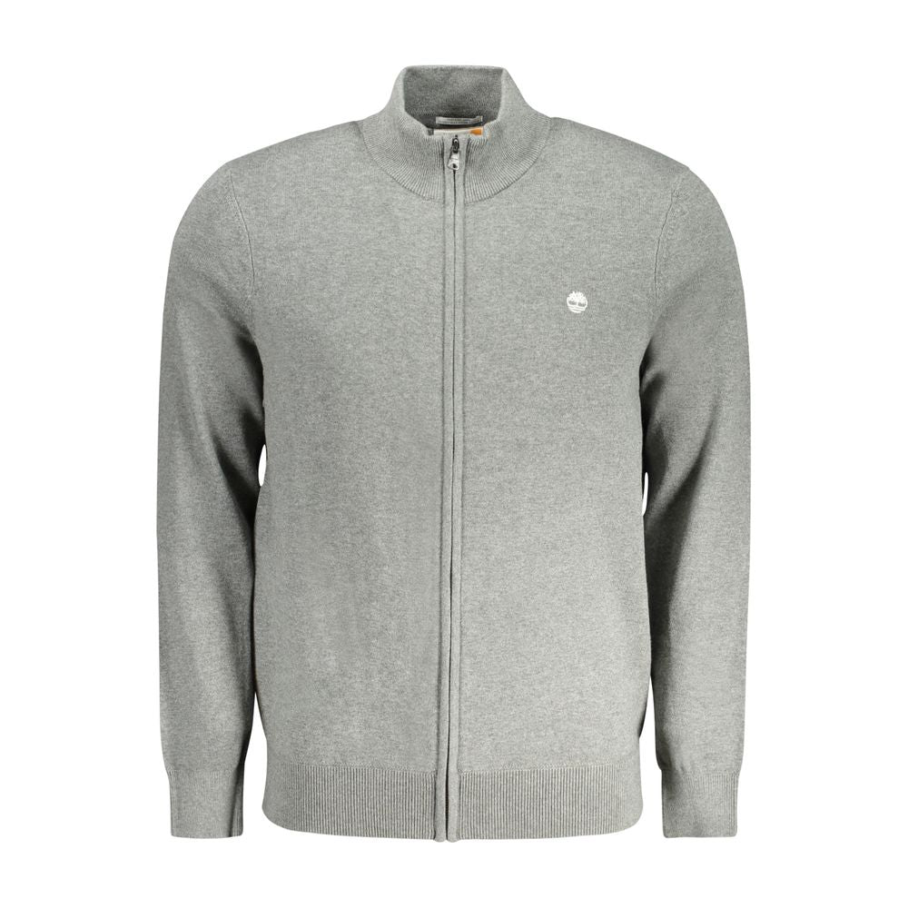 Timberland Grigio Organic Cotton Men Cardigan - Luxe Nova
