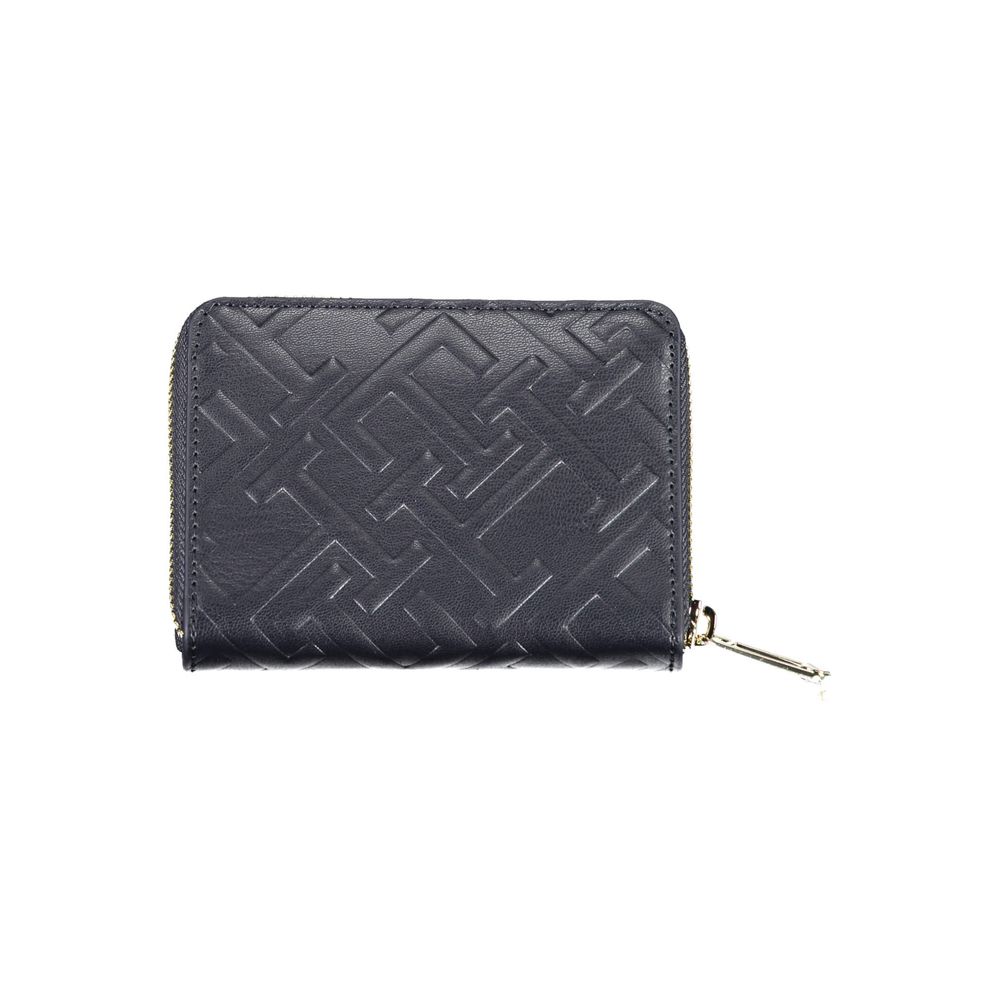 Tommy Hilfiger Blue Polyurethane Women Wallet - Luxe Nova