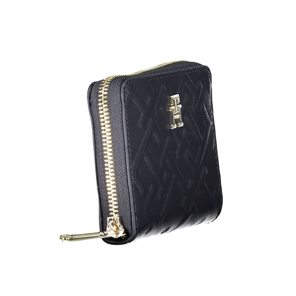 Tommy Hilfiger Blue Polyurethane Women Wallet - Luxe Nova