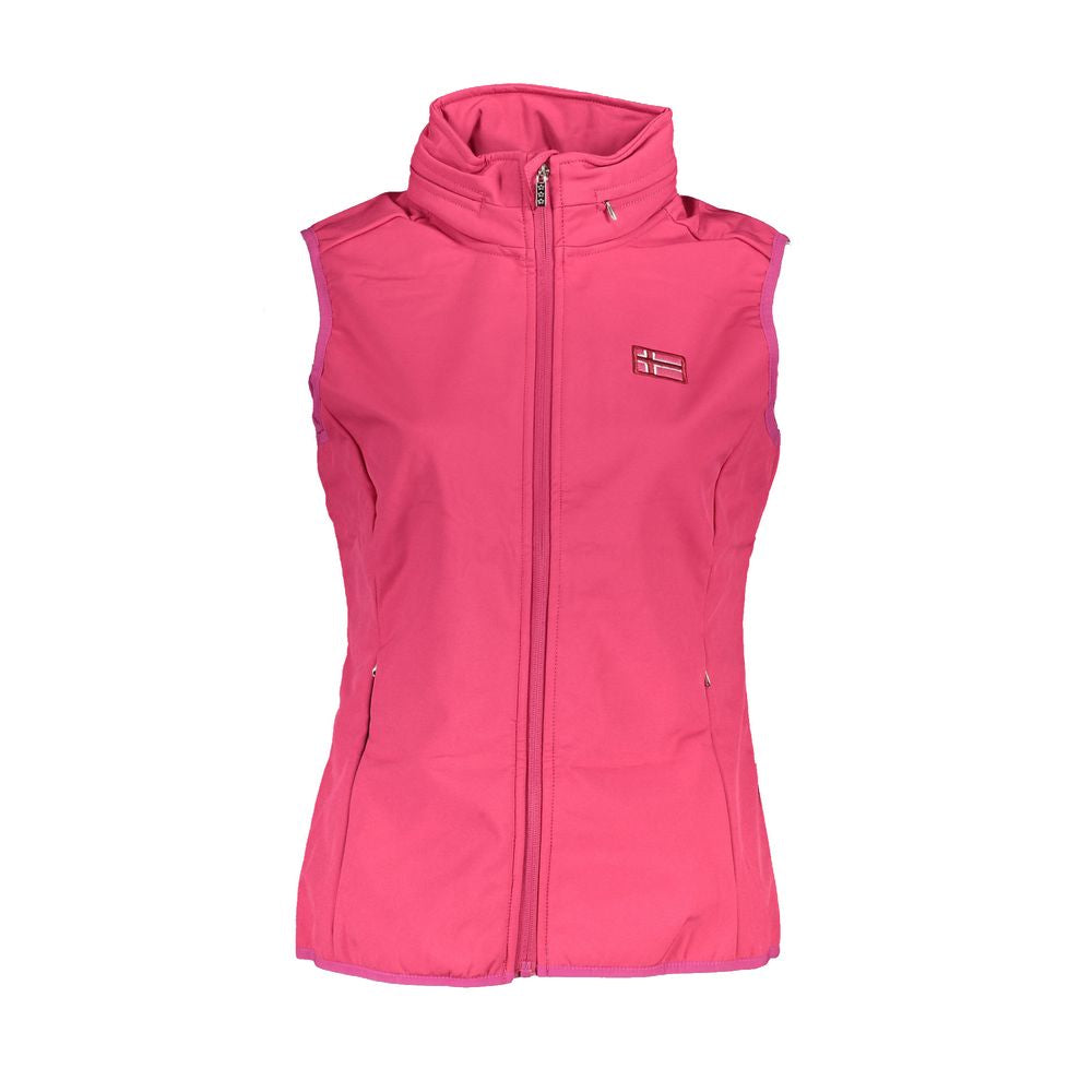 Scuola Nautica Pink Polyester Women Jacket - Luxe Nova