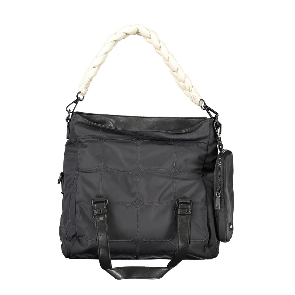 Desigual Black Polyester Women's Handbag - Luxe Nova