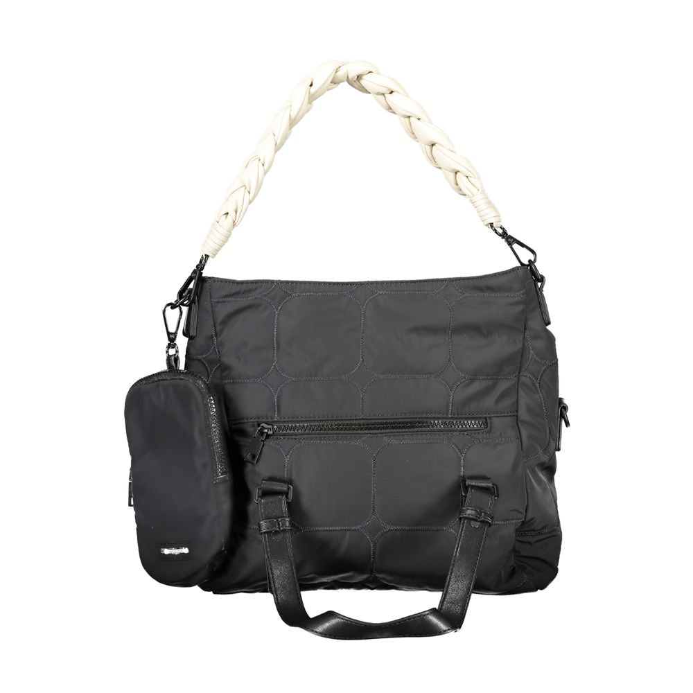 Desigual Black Polyester Women's Handbag - Luxe Nova