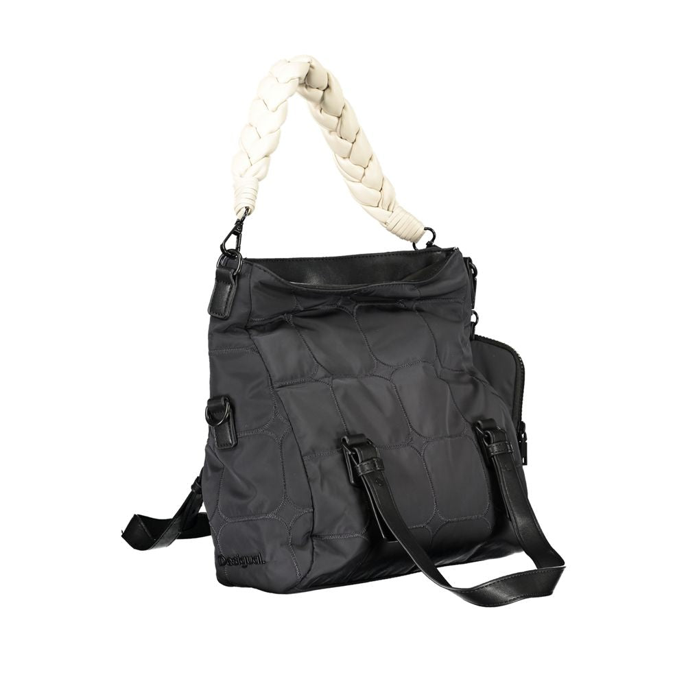 Desigual Black Polyester Women's Handbag - Luxe Nova