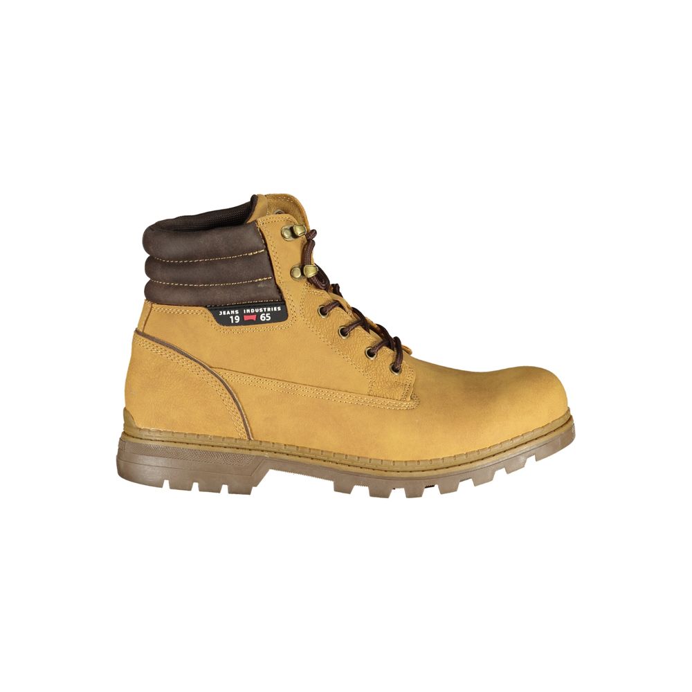 Carrera Yellow Polyurethane Men Boot - Luxe Nova