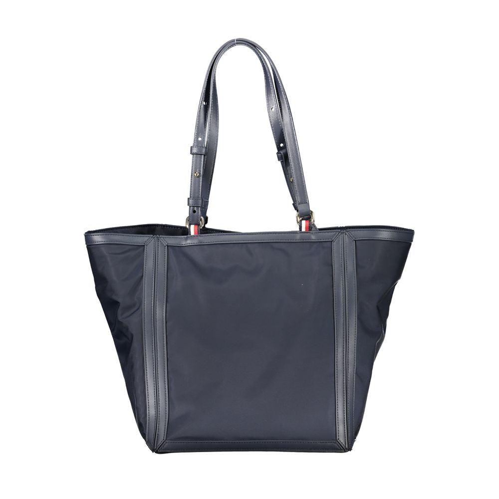 Tommy Hilfiger Blue Polyester Women Handbag - Luxe Nova