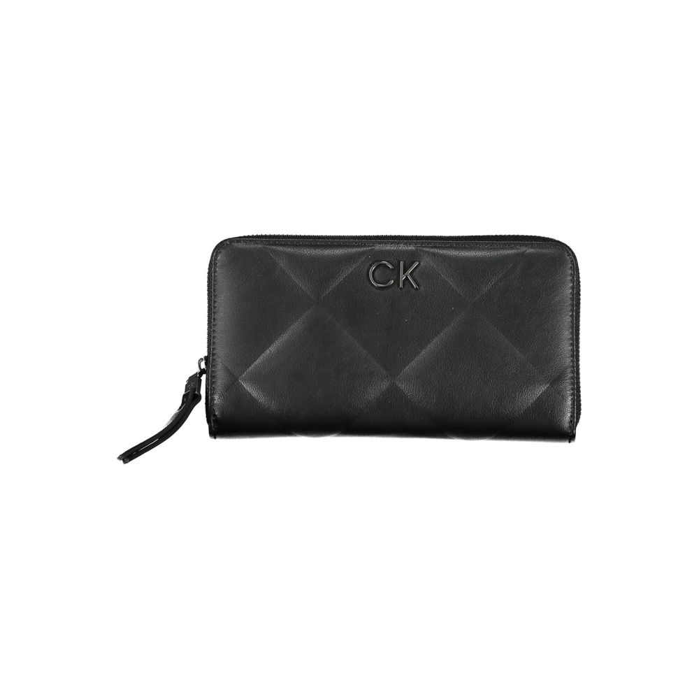 Calvin Klein Black Polyester Women Wallet - Luxe Nova