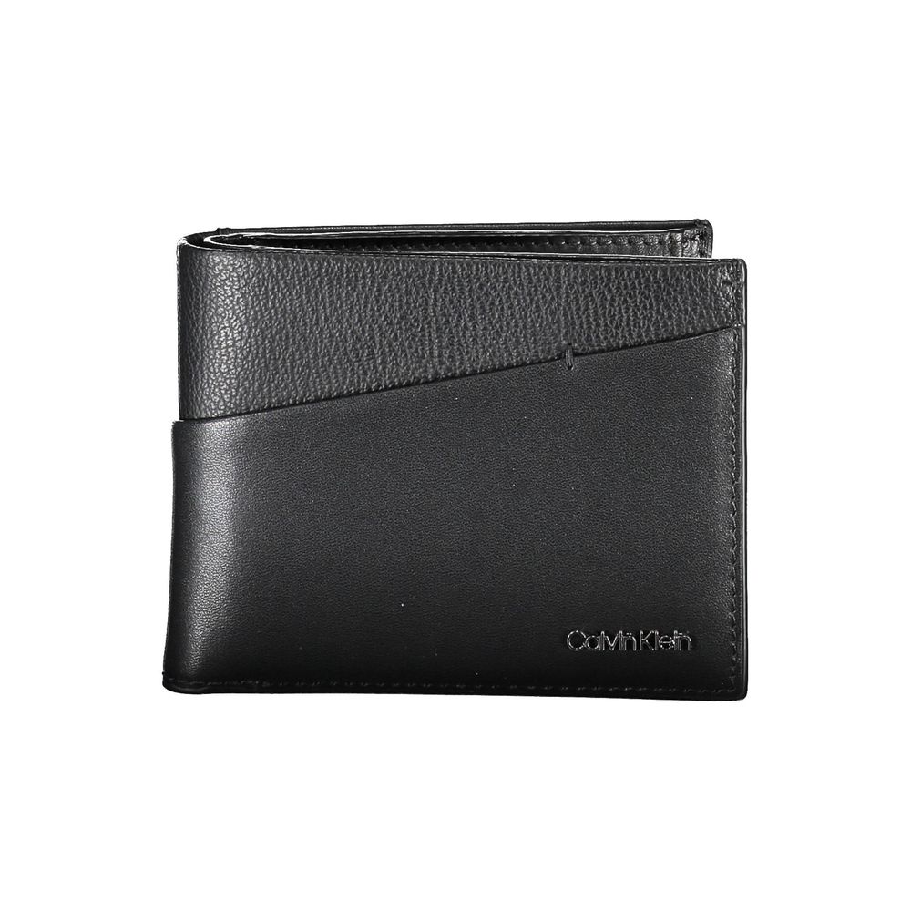 Calvin Klein Nero Leather Mens Wallet - Luxe Nova