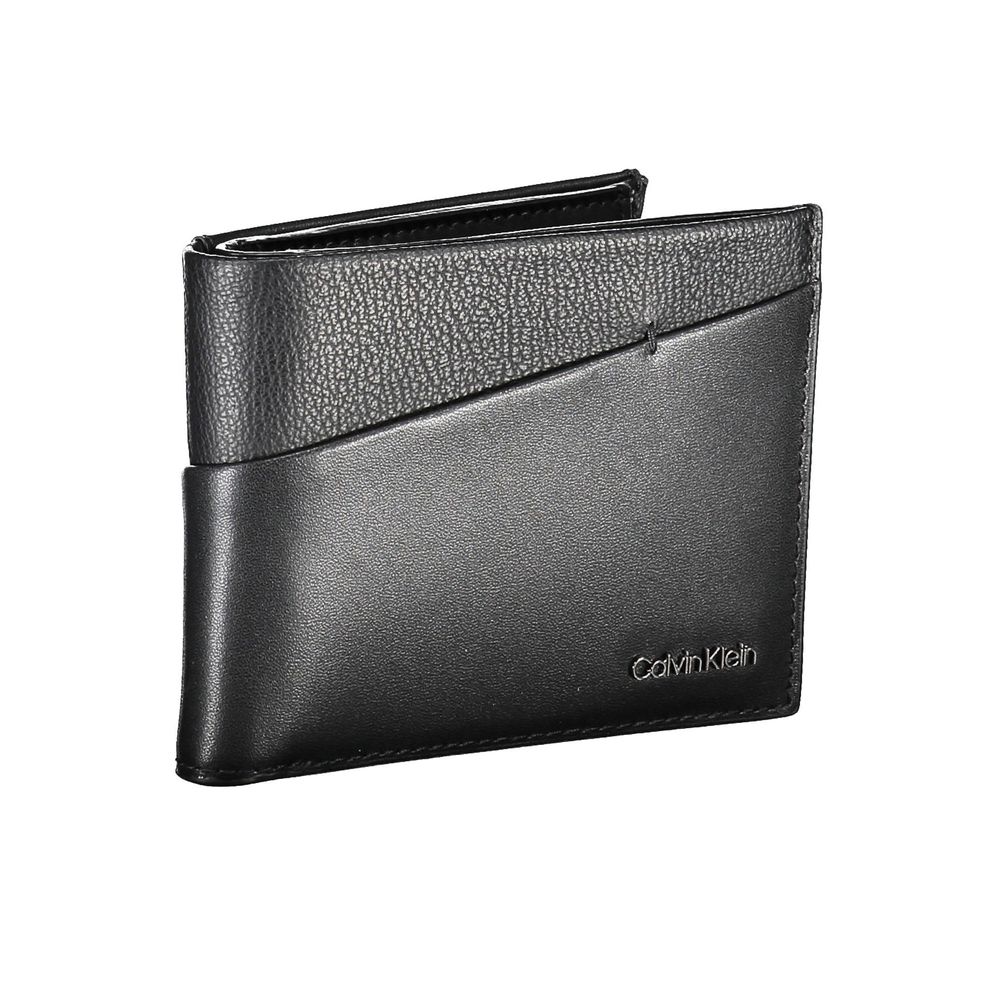Calvin Klein Nero Leather Mens Wallet - Luxe Nova