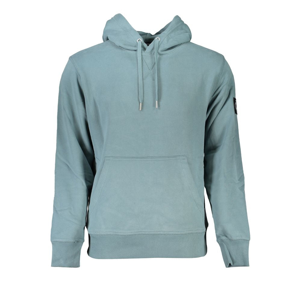 Calvin Klein Verde Cotton Mens Sweatshirt - Luxe Nova