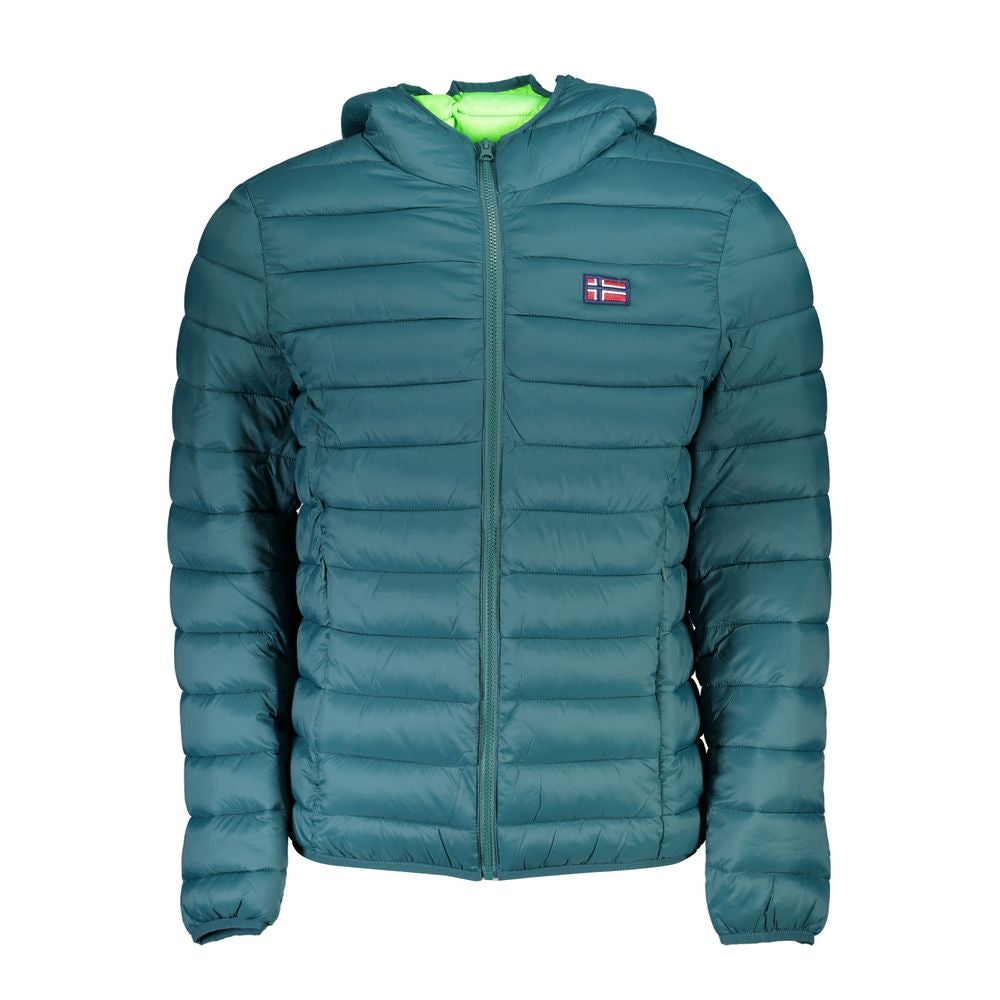 Norway 1963 Verde Poliammide Men's Jacket - Luxe Nova