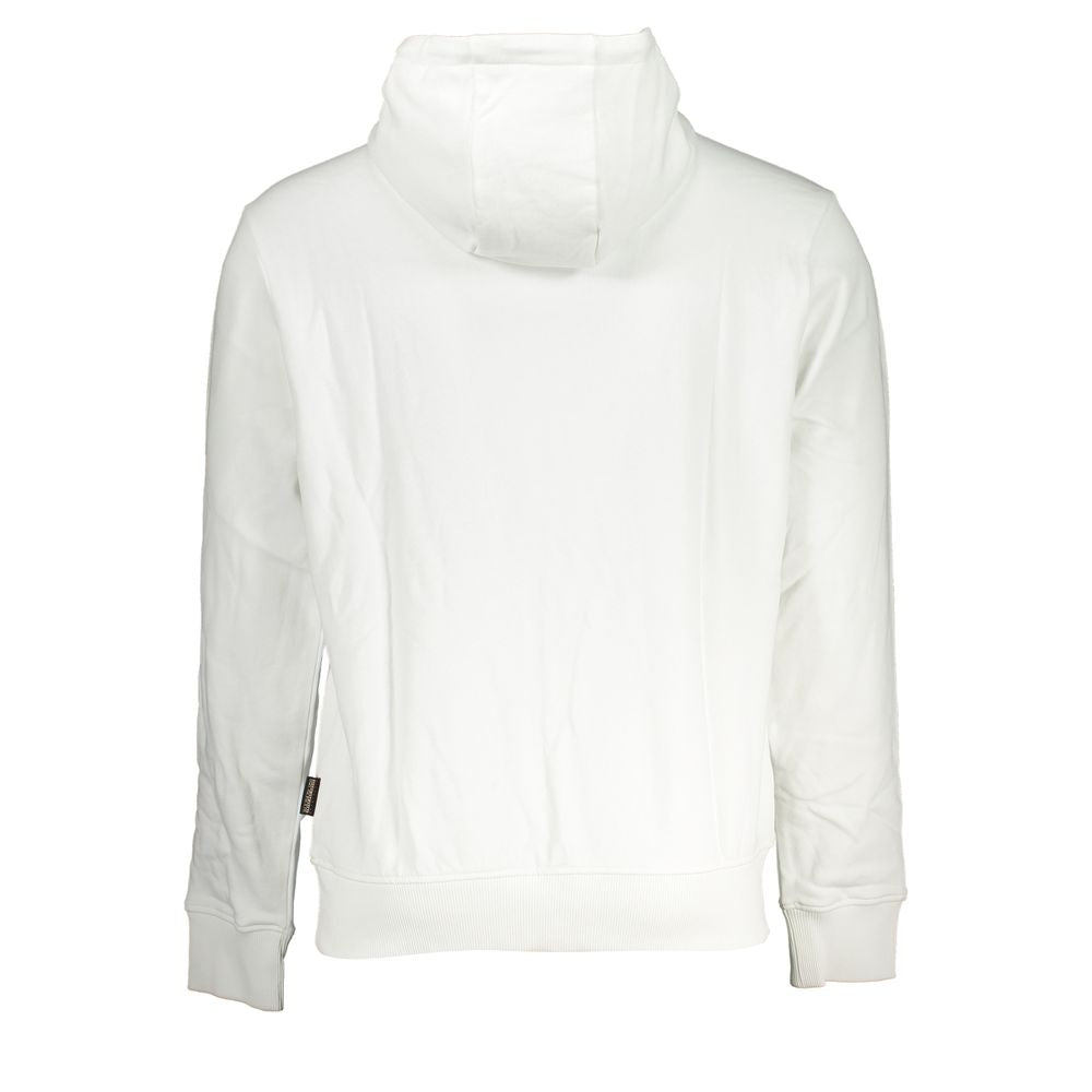 Napapijri White Cotton Men Sweater - Luxe Nova