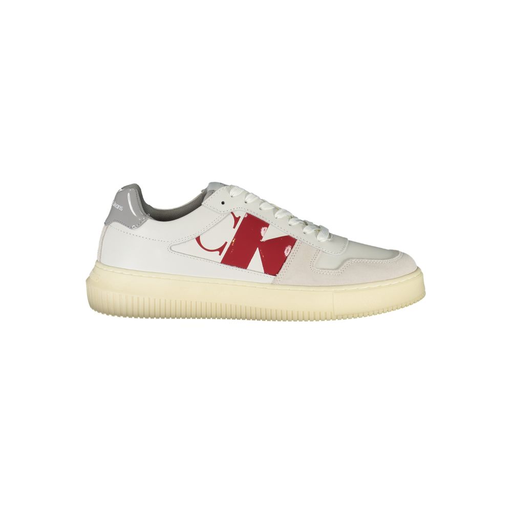 Calvin Klein Bianco Leather Men Sneaker - Luxe Nova