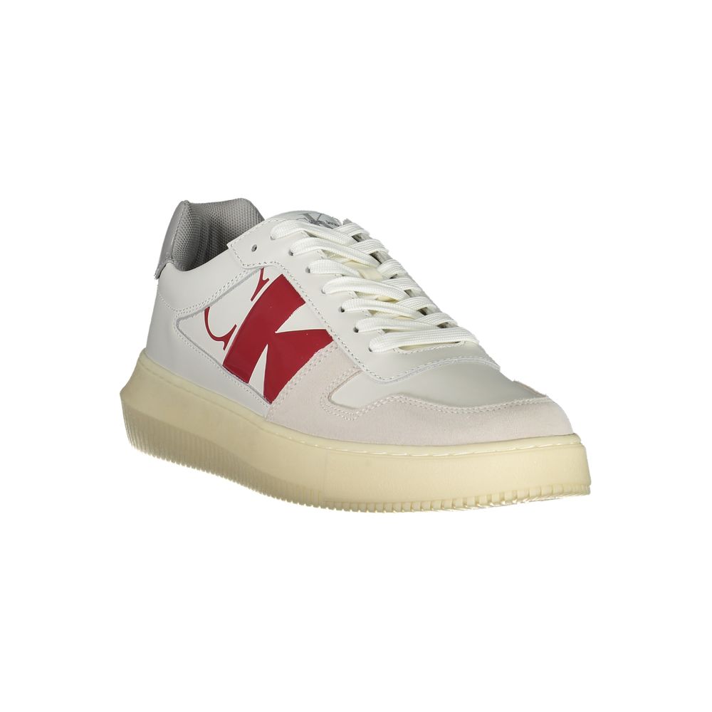 Calvin Klein Bianco Leather Men Sneaker - Luxe Nova