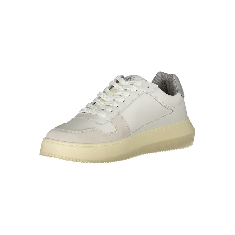 Calvin Klein Bianco Leather Men Sneaker - Luxe Nova