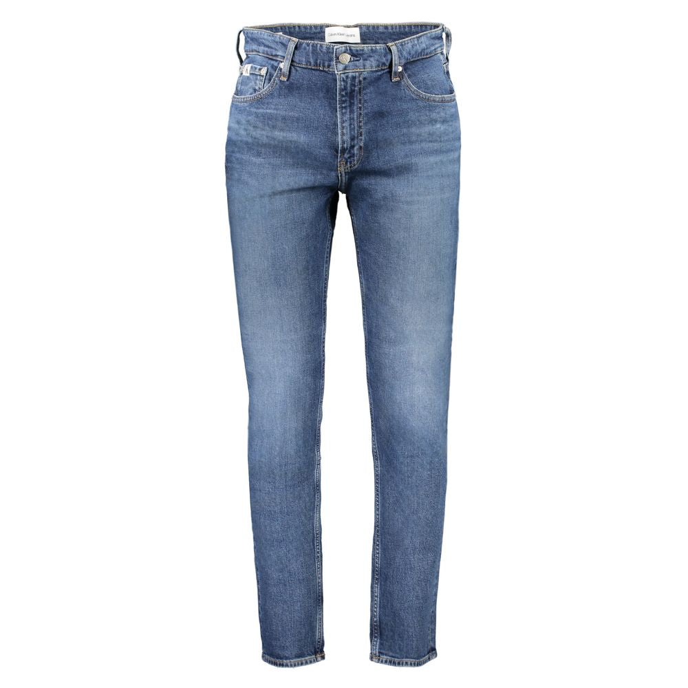 Calvin Klein Blue Cotton Men's Jean - Luxe Nova