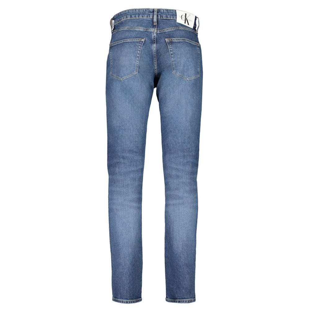Calvin Klein Blue Cotton Men's Jean - Luxe Nova