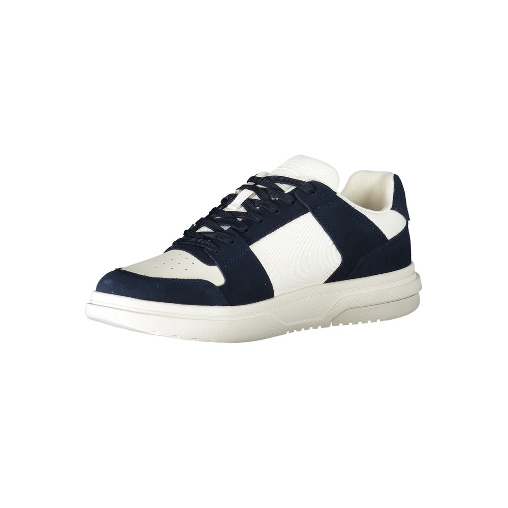 Tommy Hilfiger Blue Polyurethane Men Sneaker - Luxe Nova
