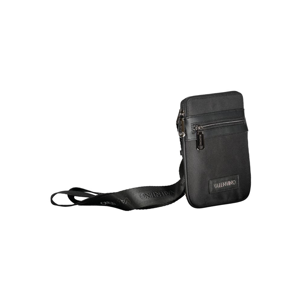 Mario Valentino Nero Poliuretano Mens Shoulder Bag