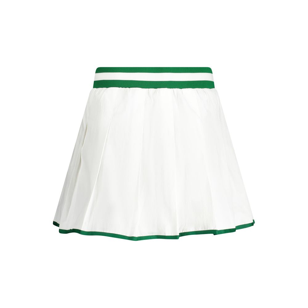 Guess Jeans White Polyester Women Skirt - Luxe Nova