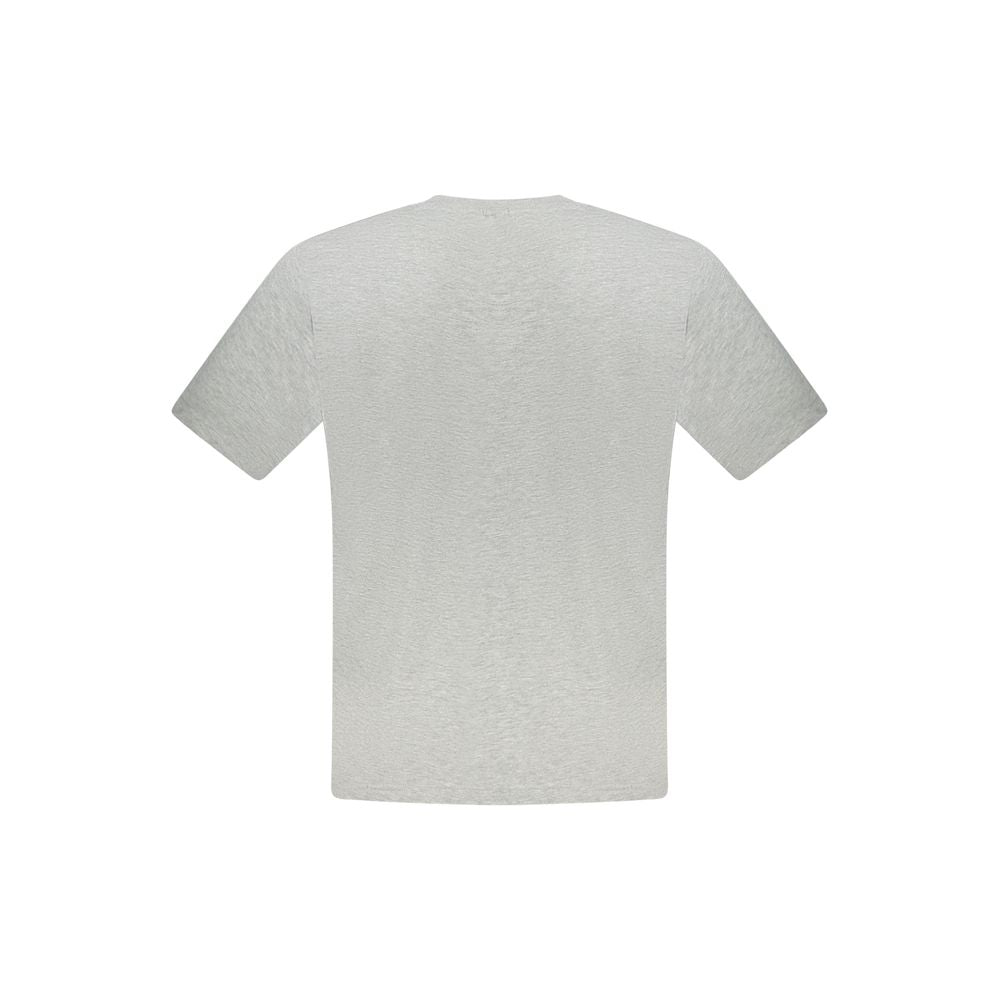 North Sails Grigio Cotton Men T-Shirt - Luxe Nova