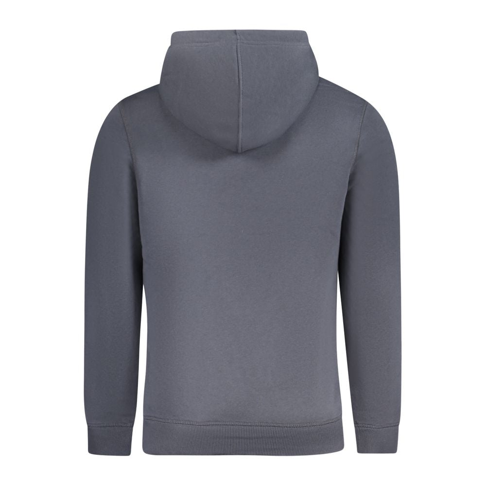 Calvin Klein Blu Cotton Men Sweatshirt - Luxe Nova