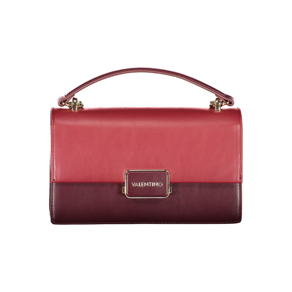 Mario Valentino "Rosso Poliuretano Women Shoulder Bag" - Luxe Nova