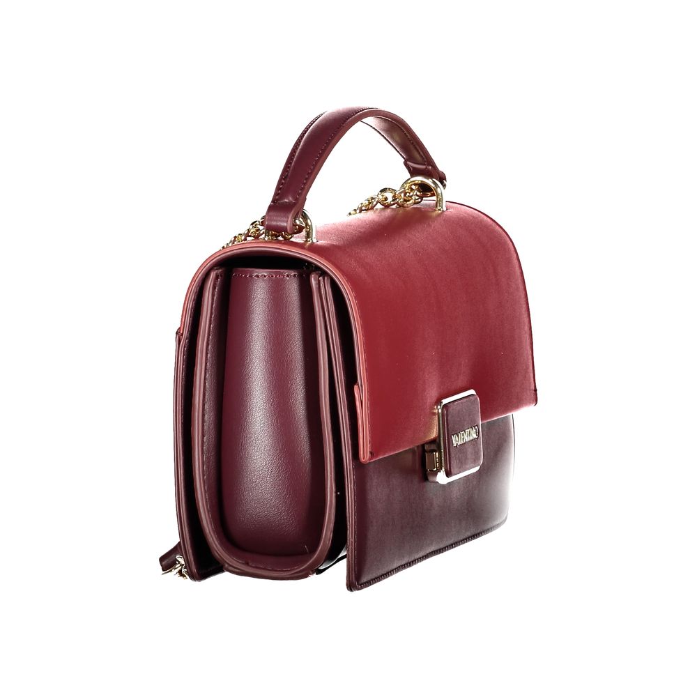 Mario Valentino "Rosso Poliuretano Women Shoulder Bag" - Luxe Nova