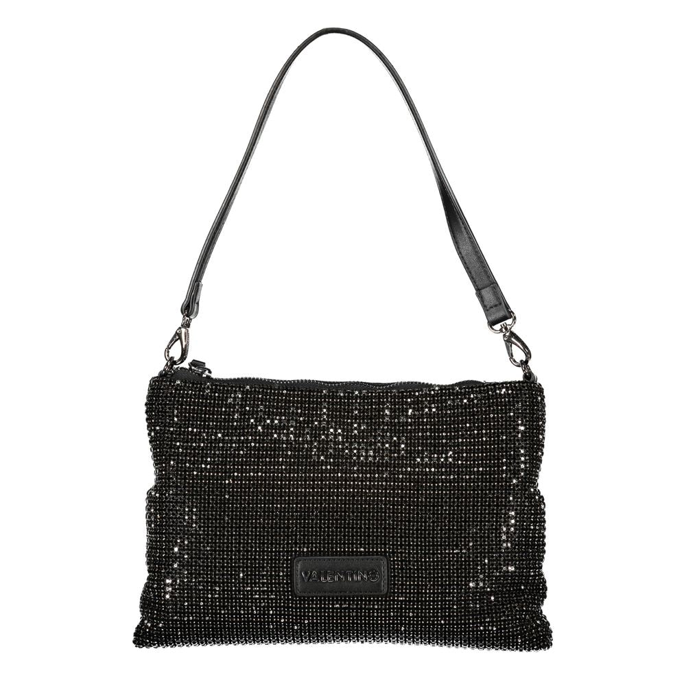 Mario Valentino Nero Polyester Women Handbag - Luxe Nova