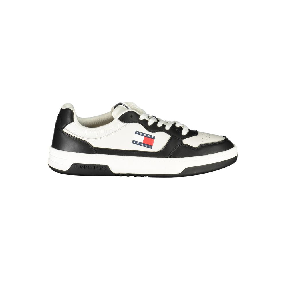 Tommy Hilfiger Black Polyurethane Men Sneaker - Luxe Nova