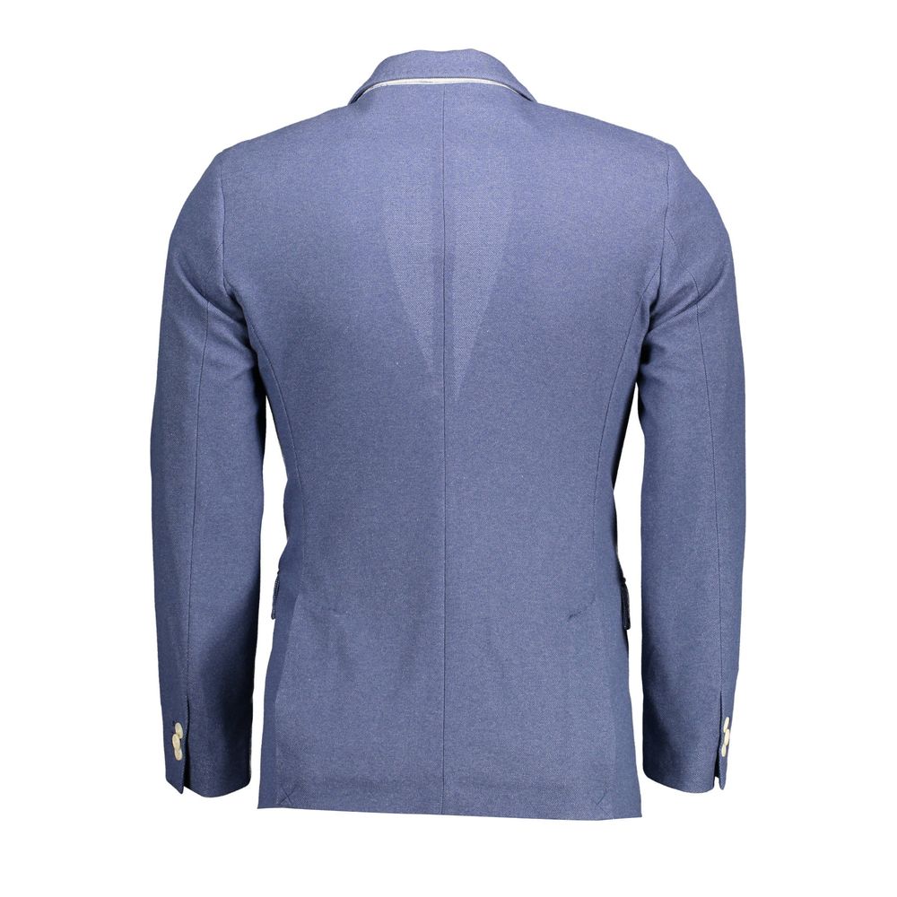 Gant Blue Polyester Men's Jacket
