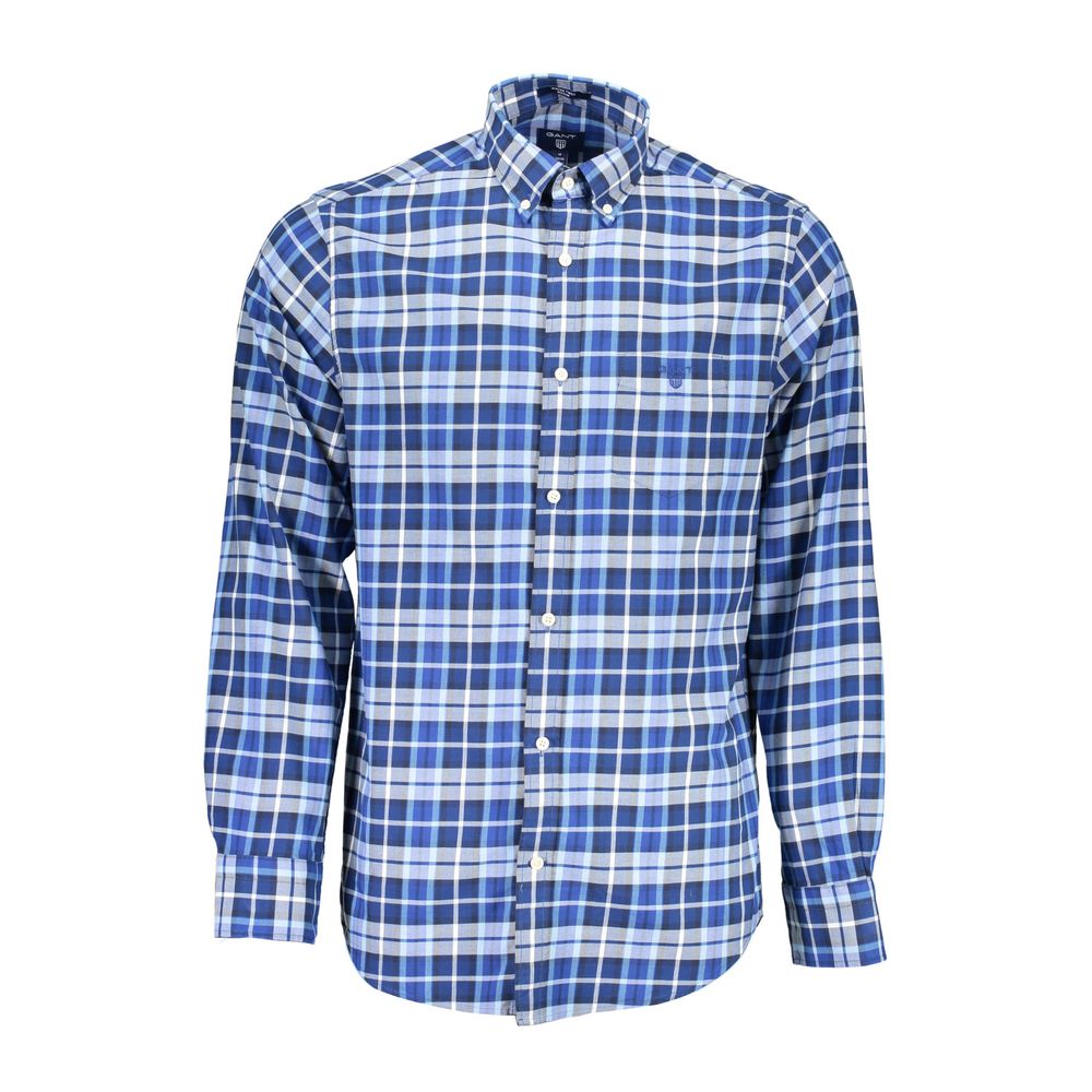 Gant Blue Cotton Men's Shirt