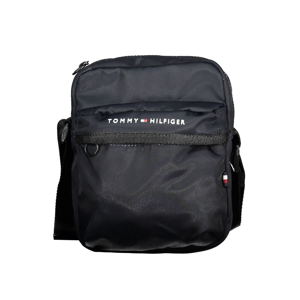 Tommy Hilfiger Blue Polyester Men's Shoulder Bag - Luxe Nova
