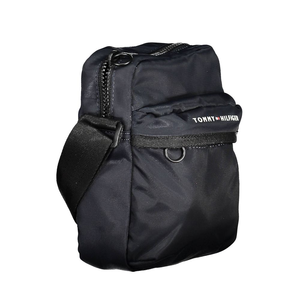 Tommy Hilfiger Blue Polyester Men's Shoulder Bag - Luxe Nova