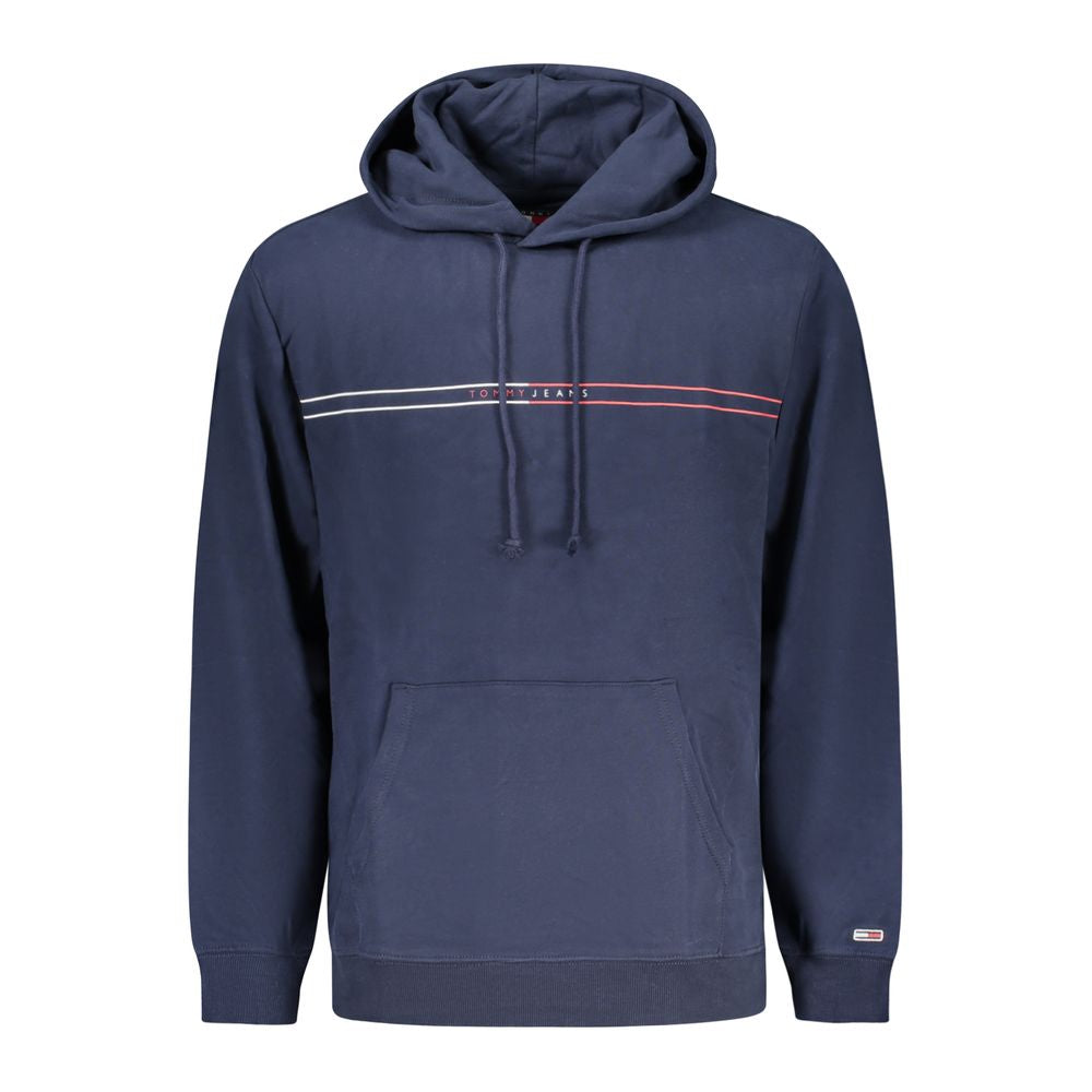 Tommy Hilfiger Blue Cotton Men Sweatshirt - Luxe Nova