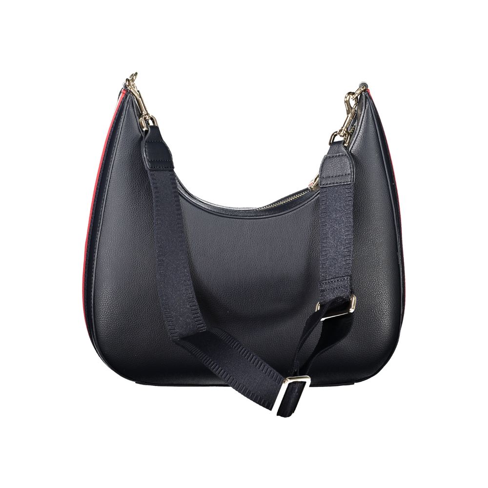 Tommy Hilfiger Blue Polyester Women Shoulder Bag - Luxe Nova