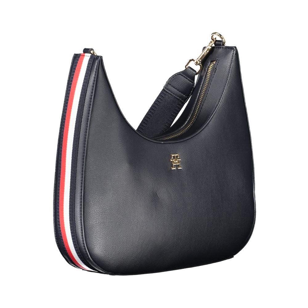 Tommy Hilfiger Blue Polyester Women Shoulder Bag - Luxe Nova