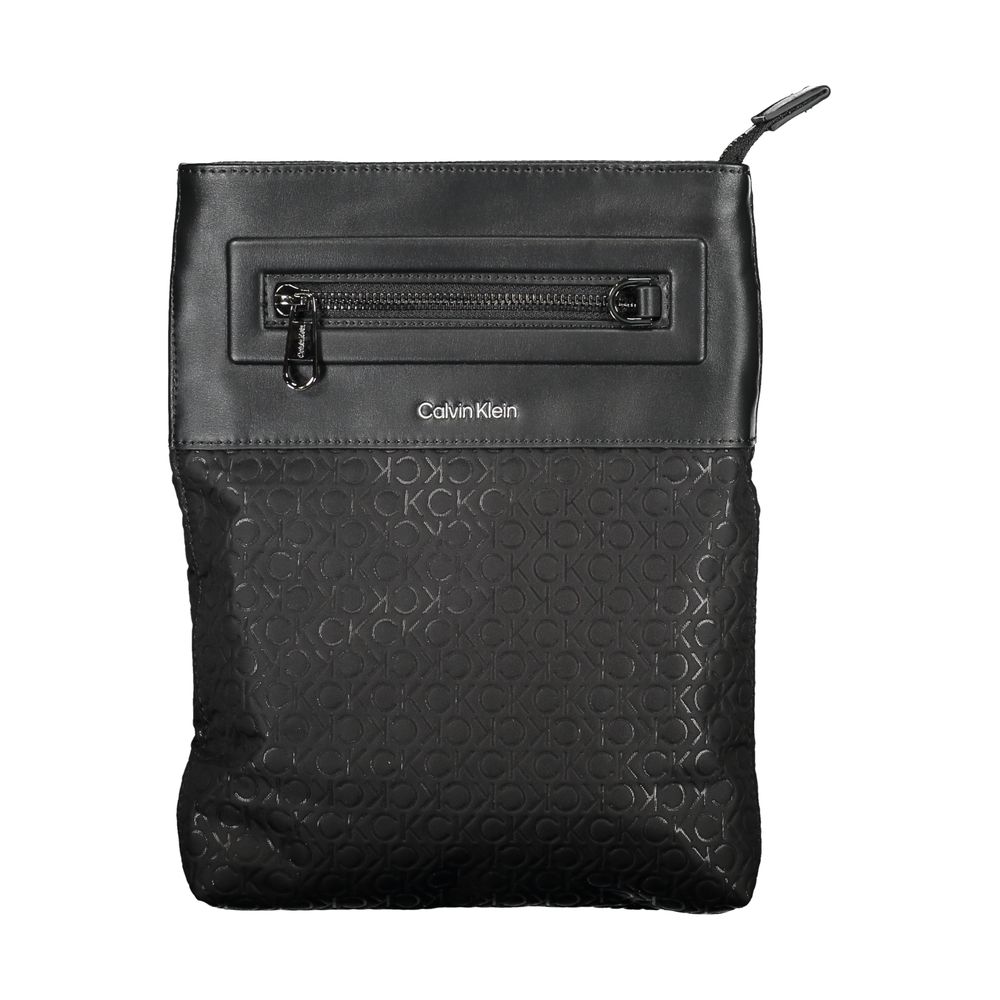 Calvin Klein Black Polyester Men's Shoulder Bag - Luxe Nova