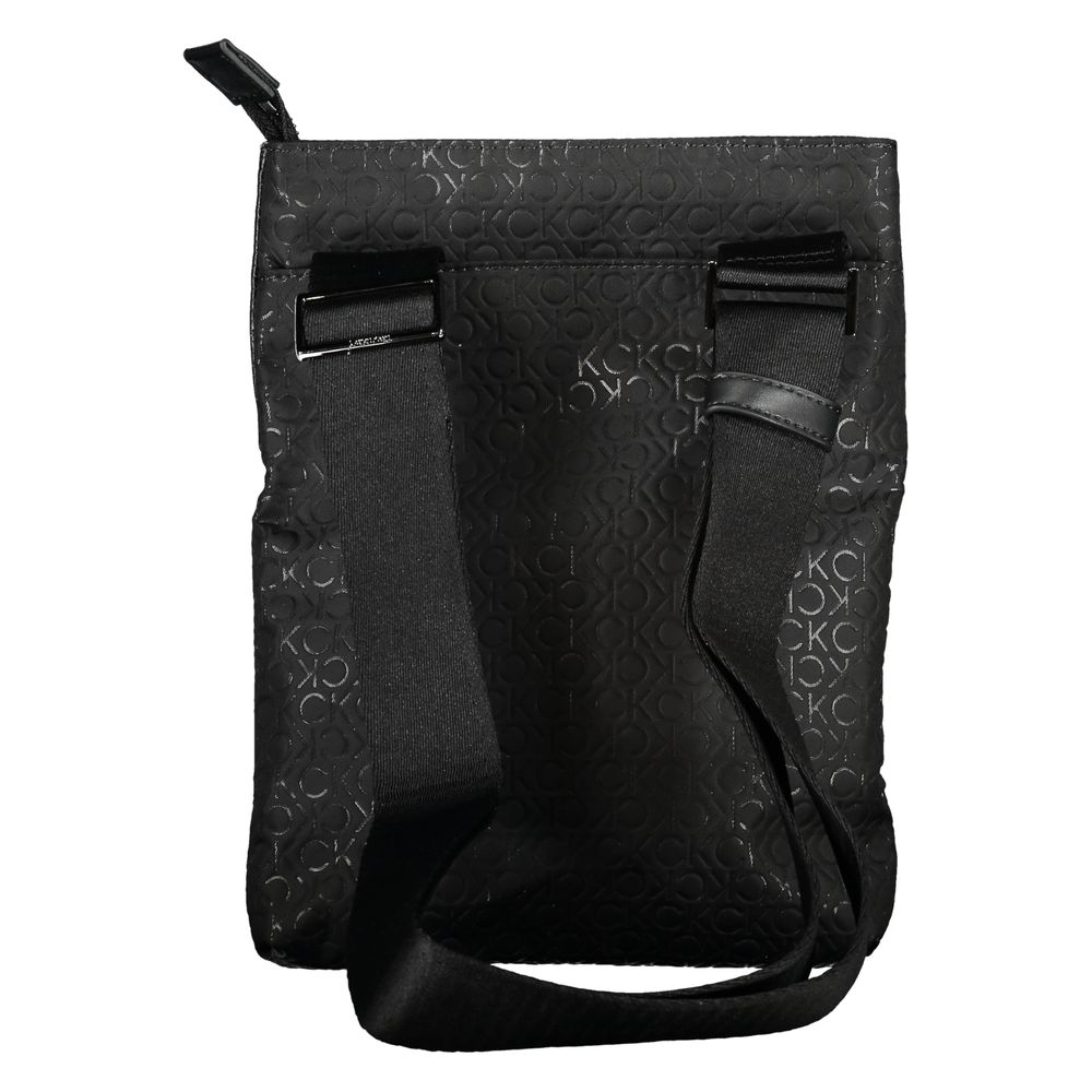 Calvin Klein Black Polyester Men's Shoulder Bag - Luxe Nova