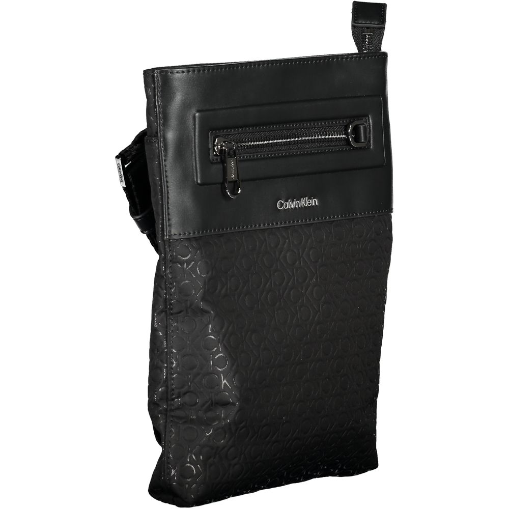 Calvin Klein Black Polyester Men's Shoulder Bag - Luxe Nova