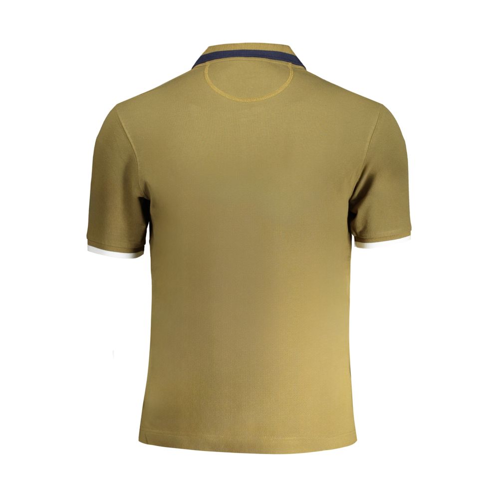 La Martina Verde Cotton Men Polo Shirt - Luxe Nova