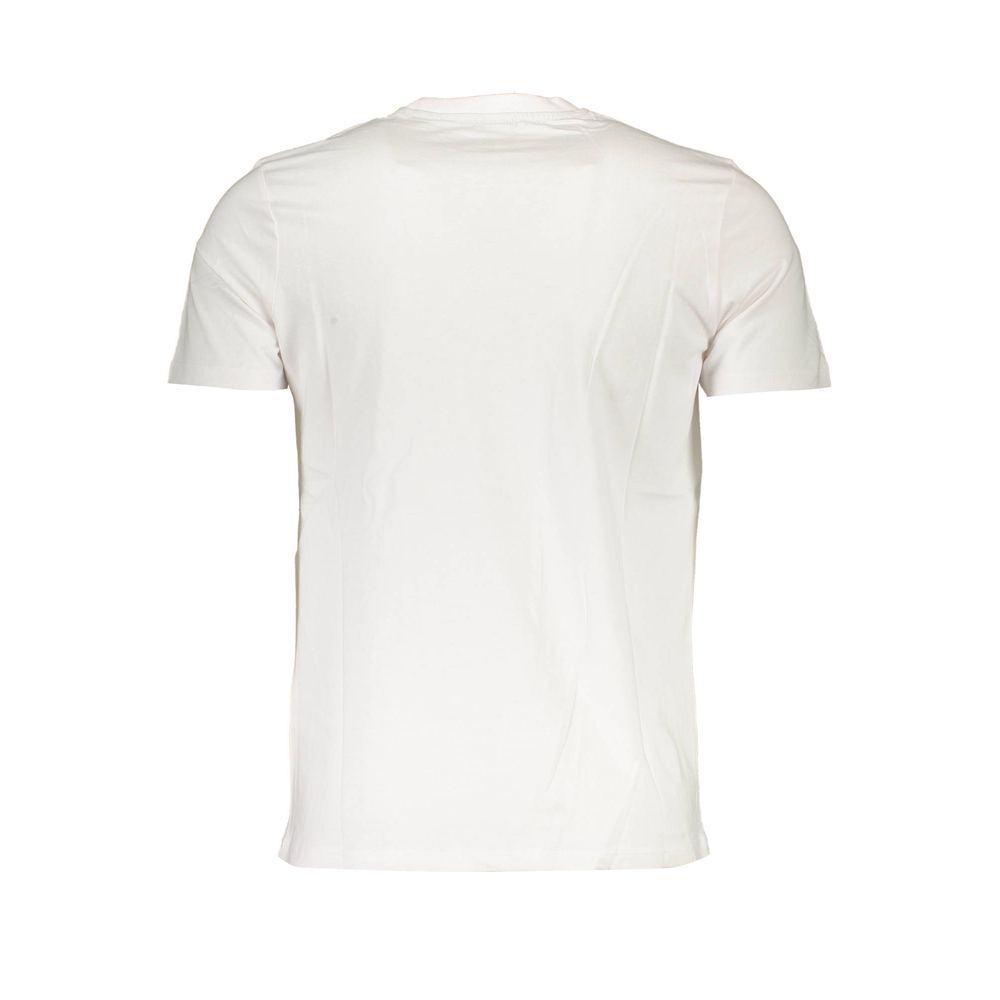 North Sails Bianco Cotton Men T-Shirt - Luxe Nova