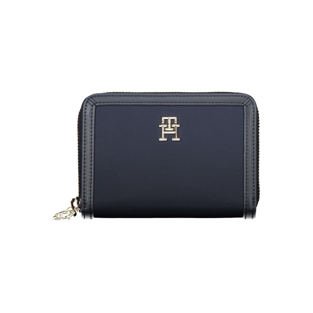 Tommy Hilfiger Blue Polyester Women Wallet - Luxe Nova