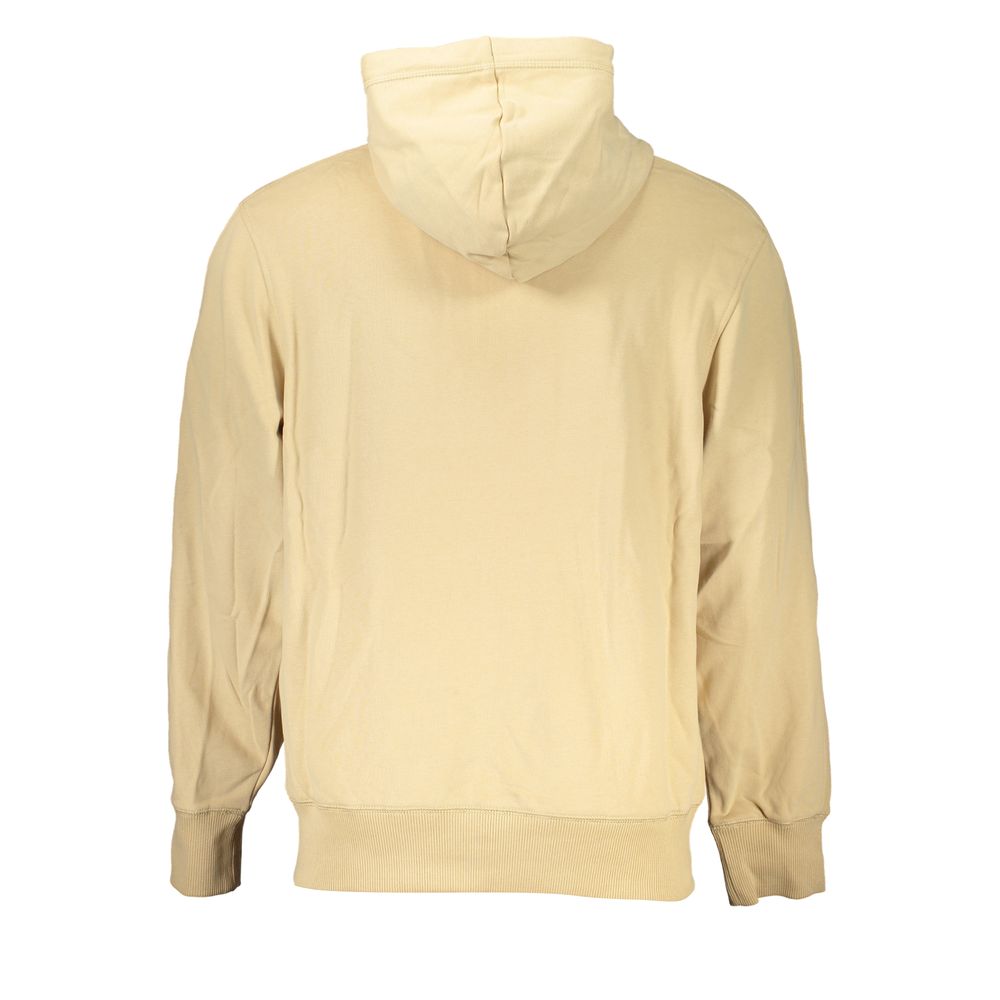 Calvin Klein Beige Cotton Men Sweater - Luxe Nova