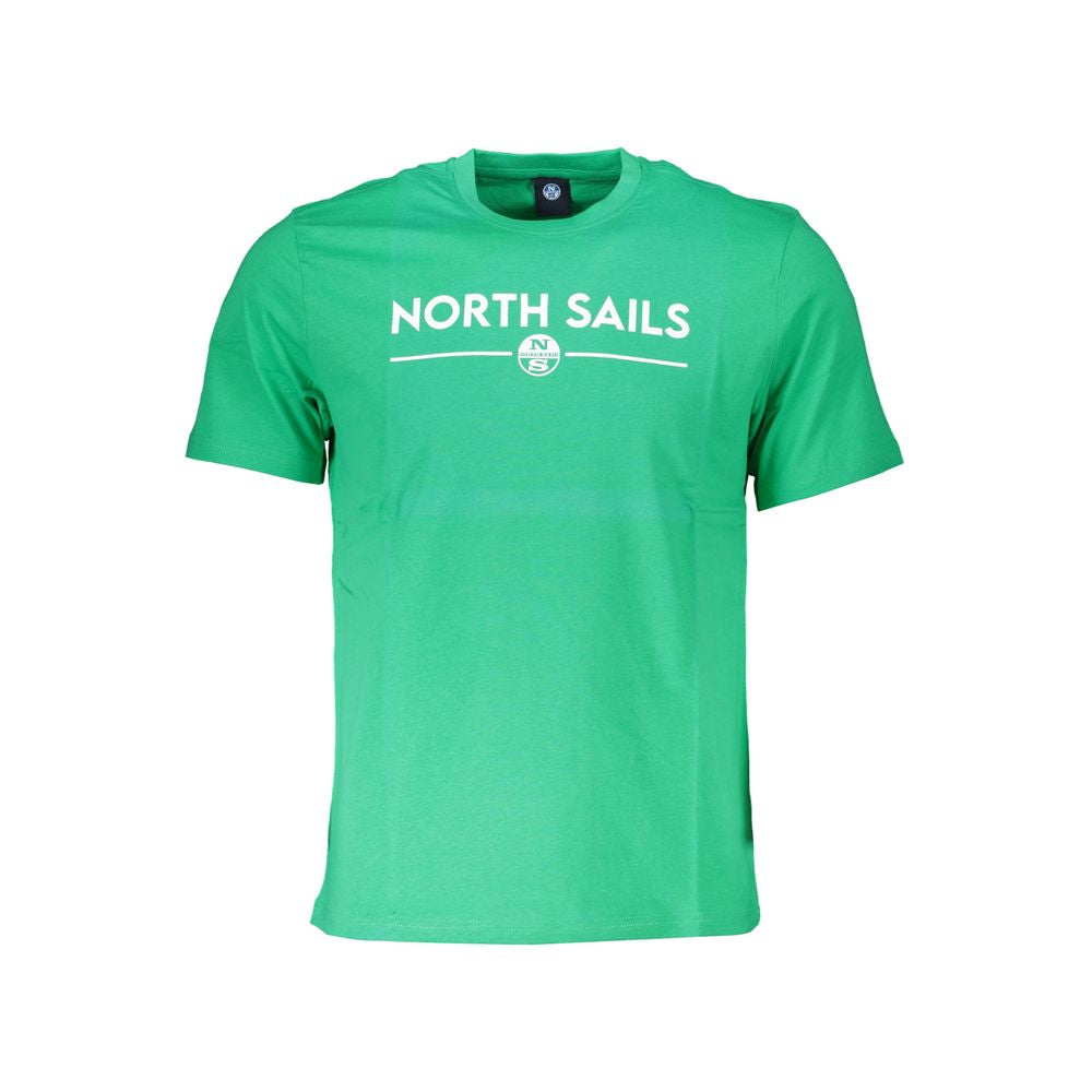 North Sails Verde Cotton Men T-Shirt - Luxe Nova